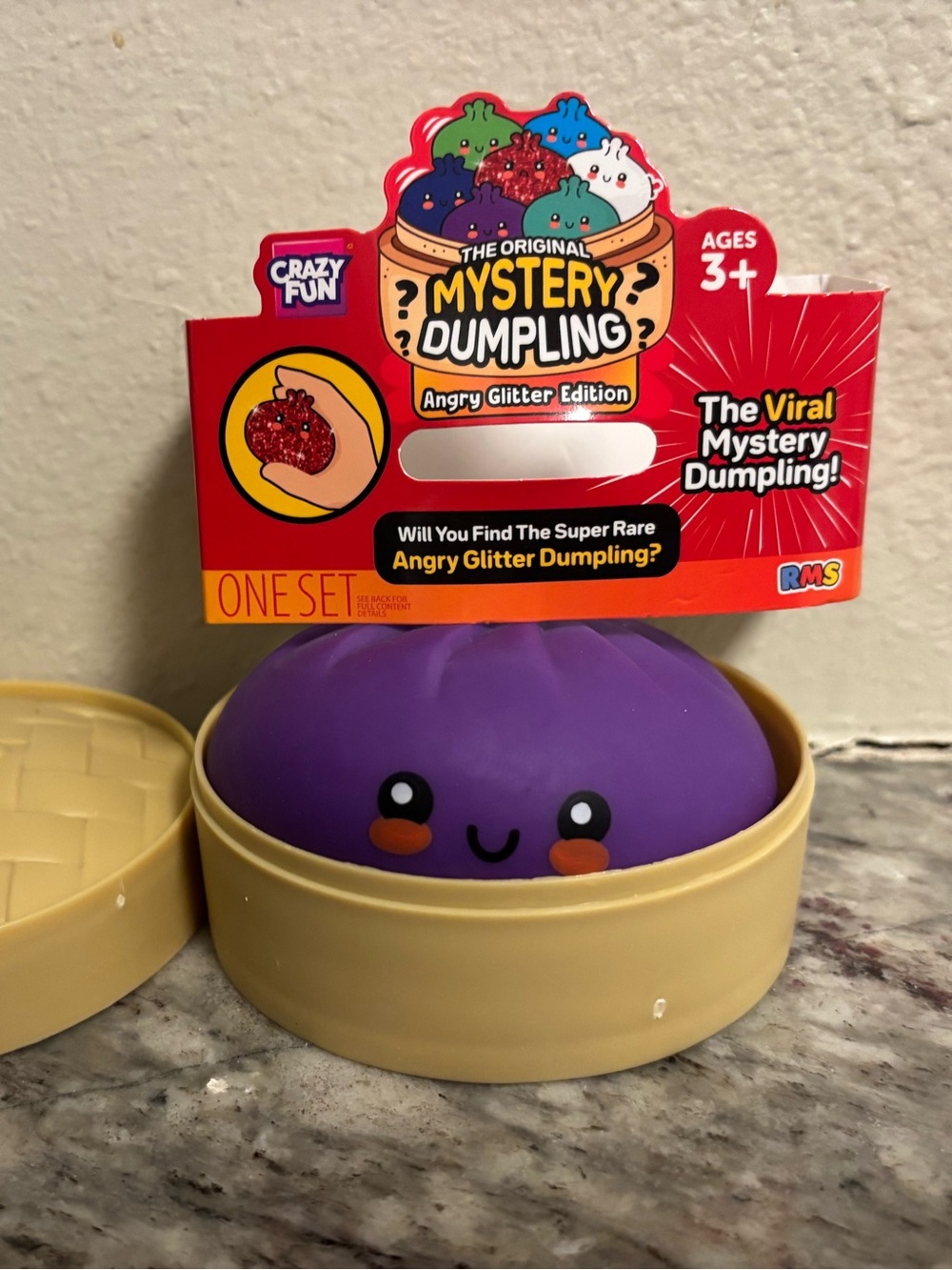 RMS Mystery Dumpling Angry Glitter Edition- Confirmed Purple